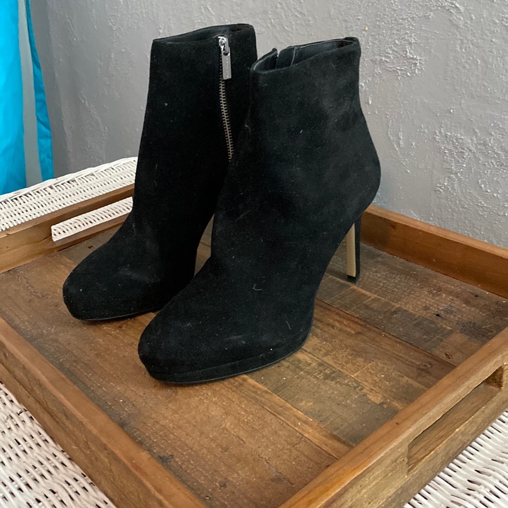 Michael Kors Black Suede Booties